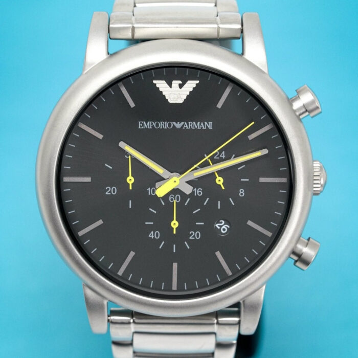 Emporio Armani Men's Luigi Chronograph Steel Watch - AR11324 - Image 12
